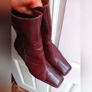 HENRY FERRERA leather boots